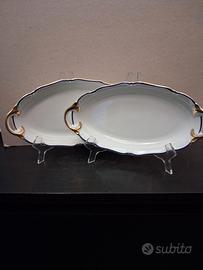 Coppia raviere porcellana tedesca