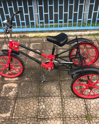 Bicicletta a 3 ruote paioli il formicone vintage