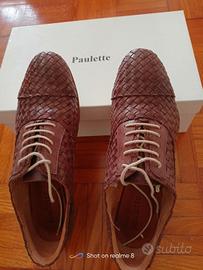 Scarpe allacciate in pelle 