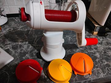Poldo Tupperware con 3 dischi di taglio 