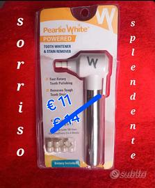pearlie White sbiancatore denti 