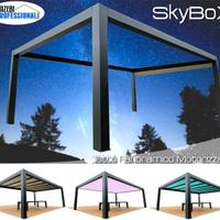 Pergotenda pensilina gazebo tettoia veranda PVC