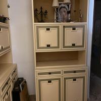 Soggiorno mobili librerie anni 70-80