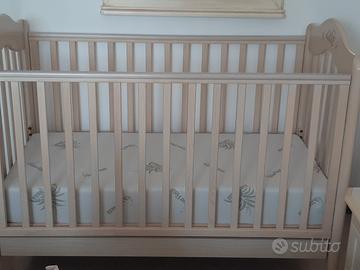 lettino neonato con materaso