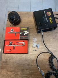 Set aerografia IWATA Revolution