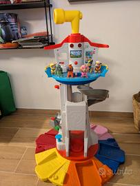 Torre paw Patrol con cani senza macchine 85 cm 