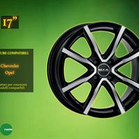 Cerchi in Lega Mak 17" Opel e Chevrolet