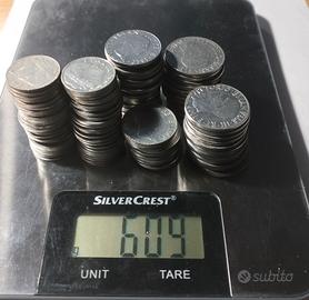 Monete Regno d'Italia 20/50 cent 1 lira
