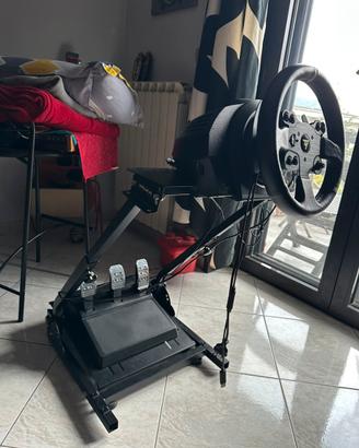 Volante Thrustmaster tx leather edition e supporto