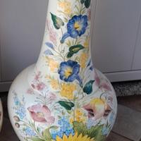 VASO FIORITO IN CERAMICA DI BASSANO