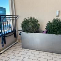 Vaso in acciaio inox per esterni