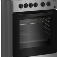 Cucina BEKO a gas modello CSS42014FS nero Argento