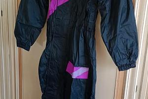 Tuta impermeabile per moto o kart