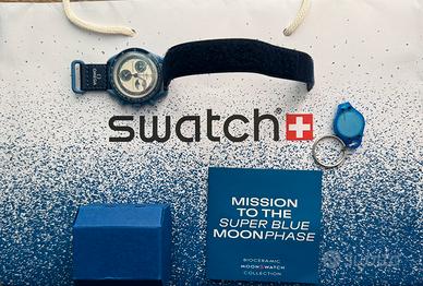 SWATCH MISSION TO THE SUPER BLUE MOONPHASE
