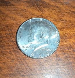 1/2 Dollaro Kennedy in Argento  del 1964