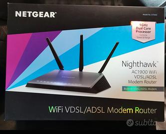 Netgear D7000 Nighthawk AC1900 WiFi Router Modem