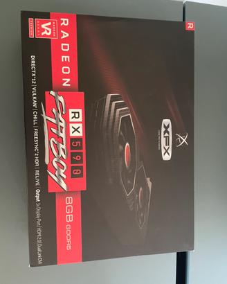 SCHEDA GRAFICA XFX Radeon RX 590 Fatboy 8GB GDDR5