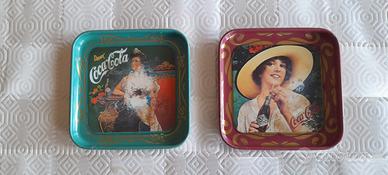2 Sottobicchieri Coca Cola Vintage