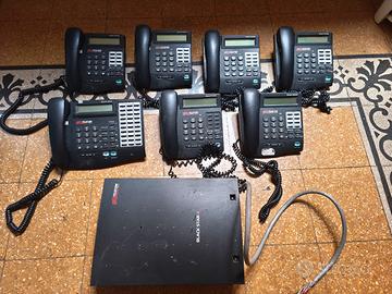 centralino promelit progetto 20 con sette apparecc