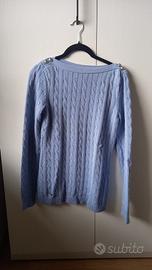 Maglia di cotone da donna a trecce Ralph Lauren