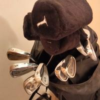 set mazze da golf + sacca