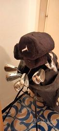 set mazze da golf + sacca