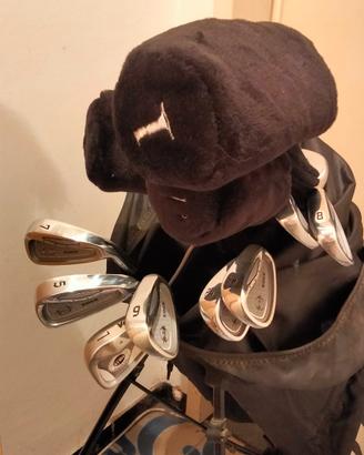 set mazze da golf + sacca
