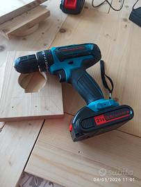 avvitatore 21 volt  con percussione + accessori
