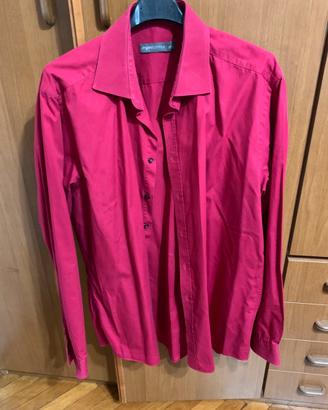 Camicia uomo rossa
