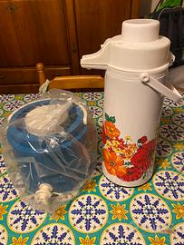 Thermos a Pompa + Borsa Termica/Ghiacciaia