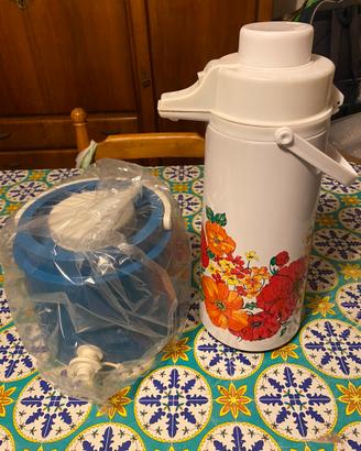 Thermos a Pompa + Borsa Termica/Ghiacciaia