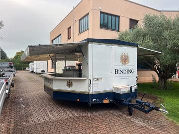 Rimorchio ottagonale birreria