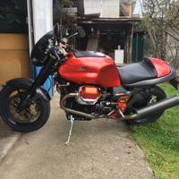 Moto guzzi v11 rosso mandello