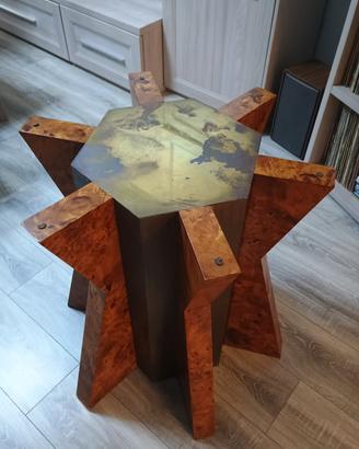 Tavolo design anni 70 : TOMMASO BARBI 