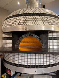 Forno a gas pizzeria