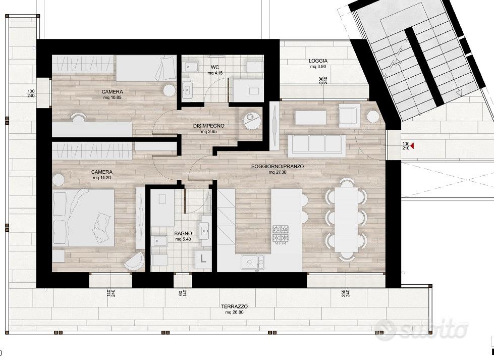 Appartamento – Monastier di Treviso, Botter - Vista 2