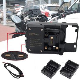 Staffa di Navigazione USB per Cellulare BMW GS ADV