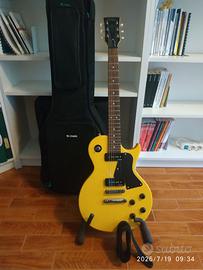 Chitarra elettrica VINTAGE V132 Reissued TV Yellow