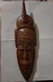 maschera legno miniatura 