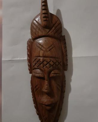 maschera legno miniatura 