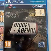 Hidden agenda - playstation 4