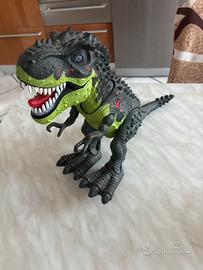 t-rex hyakids alto 30 cm che parla con le batterie