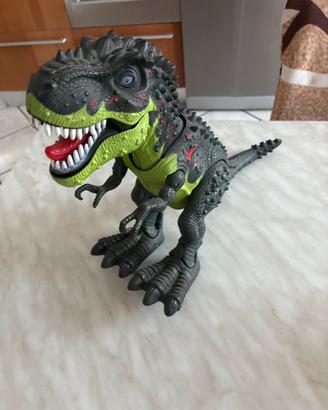 t-rex hyakids alto 30 cm che parla con le batterie