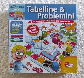Gioco in scatola Tabelline e Problemini
