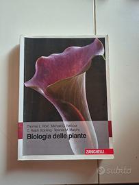 Libro universitario Biologia delle piante