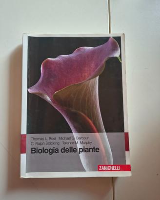 Libro universitario Biologia delle piante