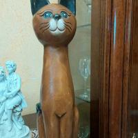 Statua in legno stile etnico altezza 51 cm