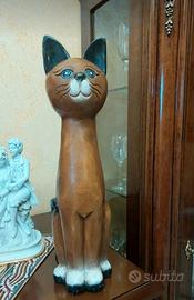 Statua in legno stile etnico altezza 51 cm