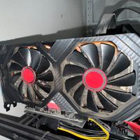Schede Video AMD RADEON Rx580 XFX 8pezzi