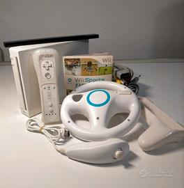 Nintendo Wii completa + Wii Sports +Accessori 